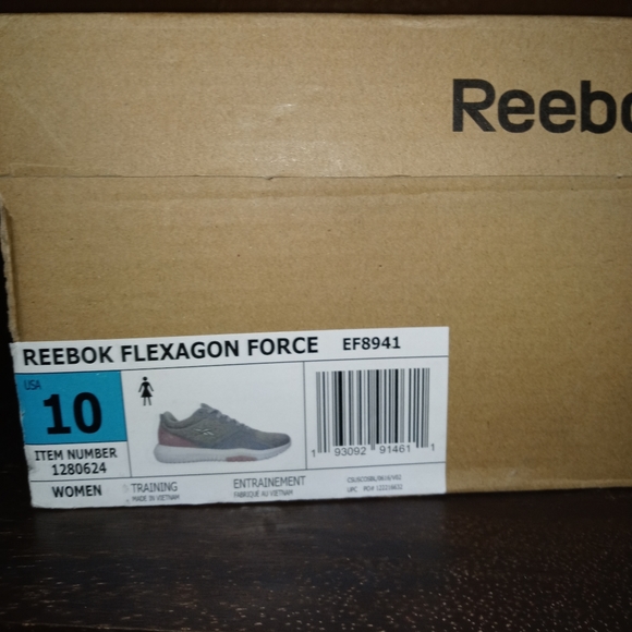 Women's Rebook Flexagon force size 10 - Picture 2 of 6
